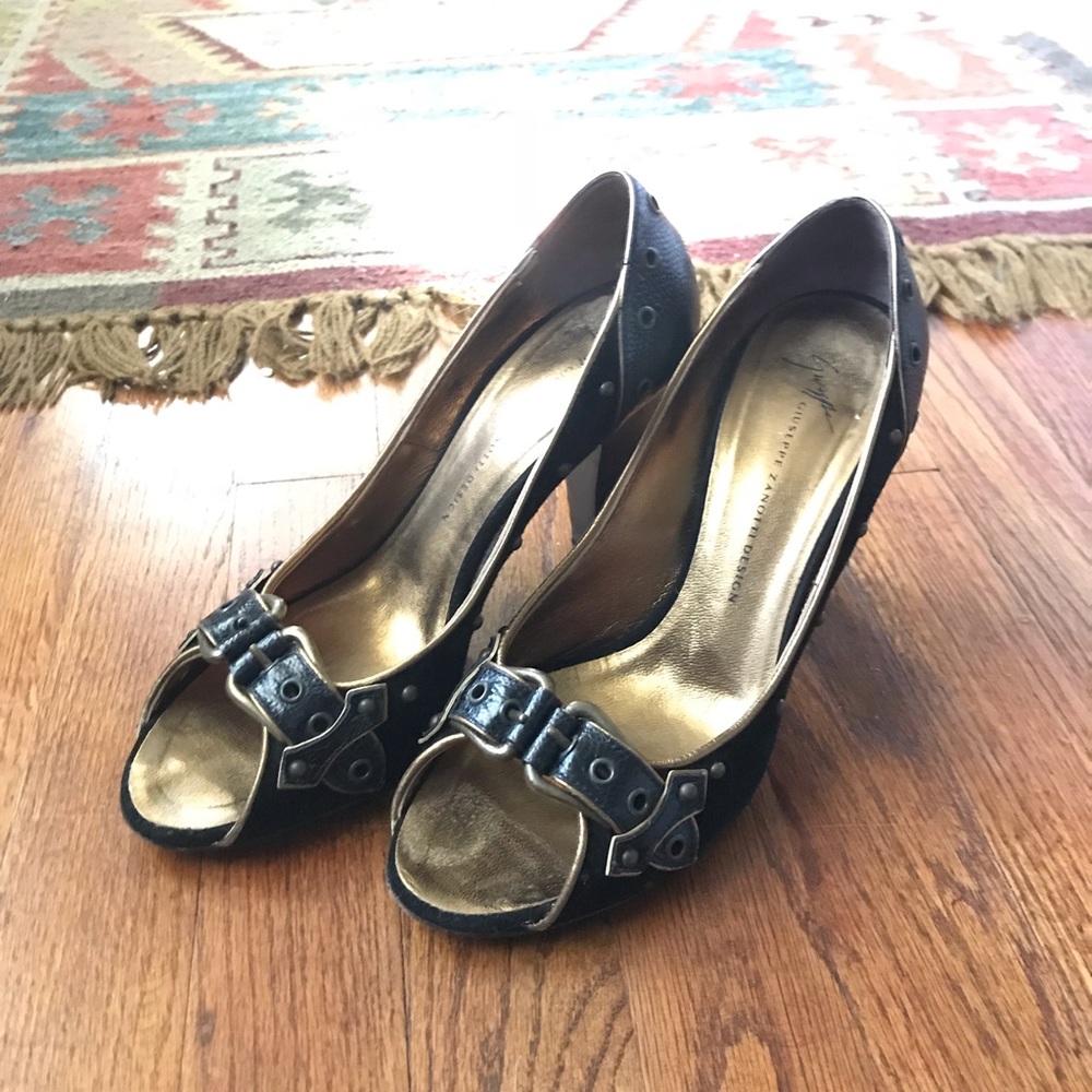 Giuseppe Zanotti Black Heels